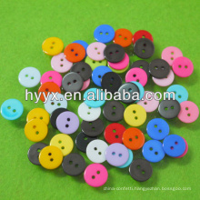 Mini Round Plastic Button